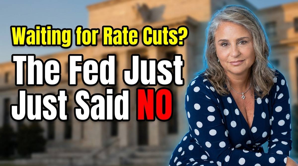 Federal Reserve building with text about a unanimous rate hike and the cost of waiting to buy a home